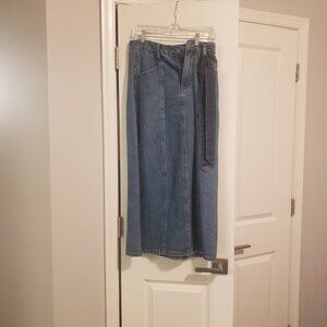 Heritage denim skirt
